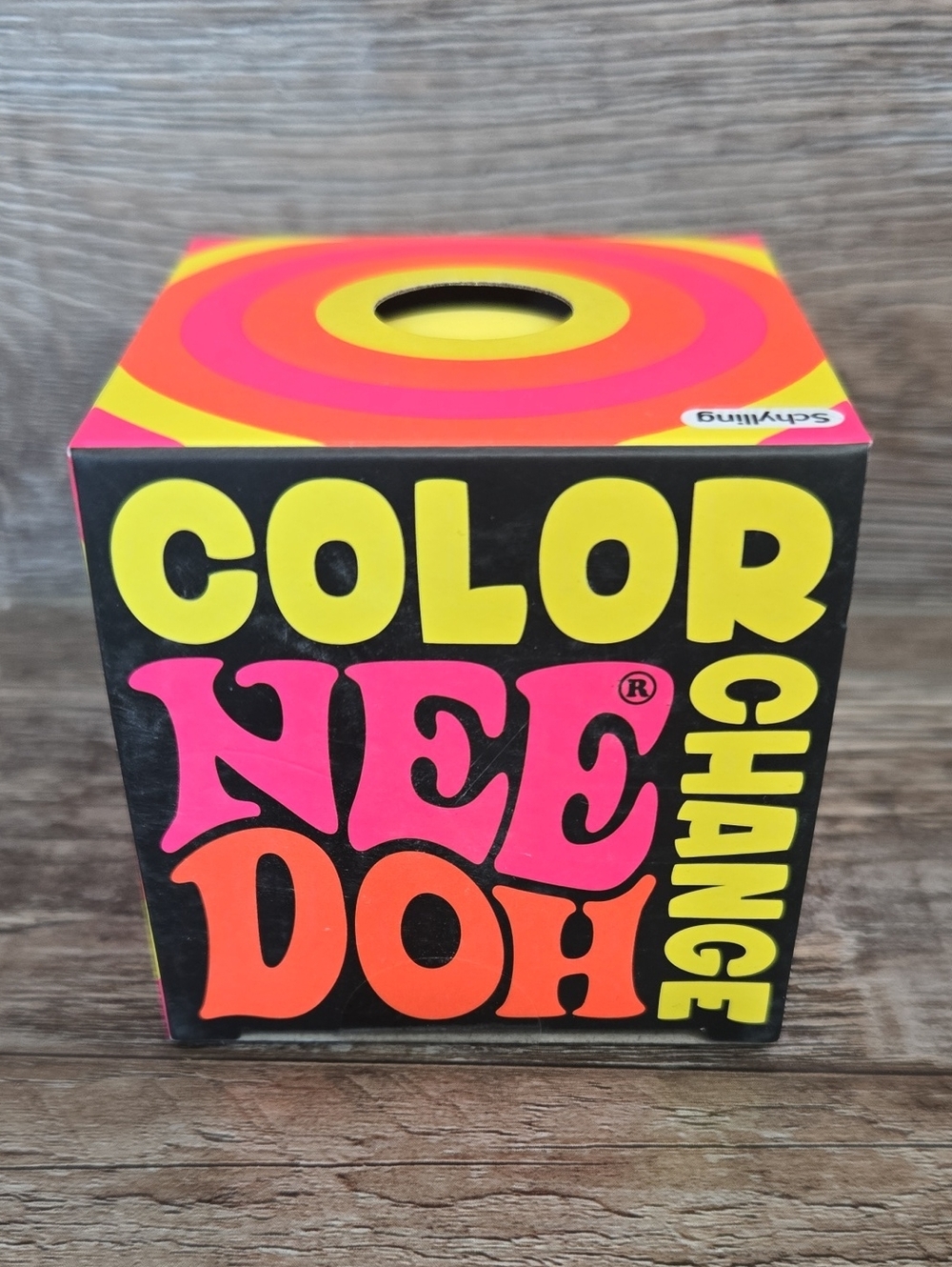 Color NEE DOH Color Change Kids Toy - Pink, Yellow, Orange